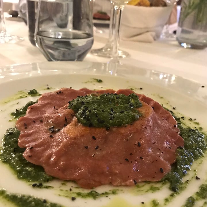 review photo of Sto da Bio Ravioli Di Rapa Rossa shared by @giuliascarpone on 17 Apr 2022 - review