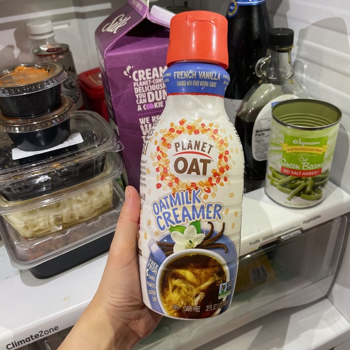 review photo of Planet Oat French Vanilla Oatmilk Creamer shared by @alicial on 03 May 2021 - review