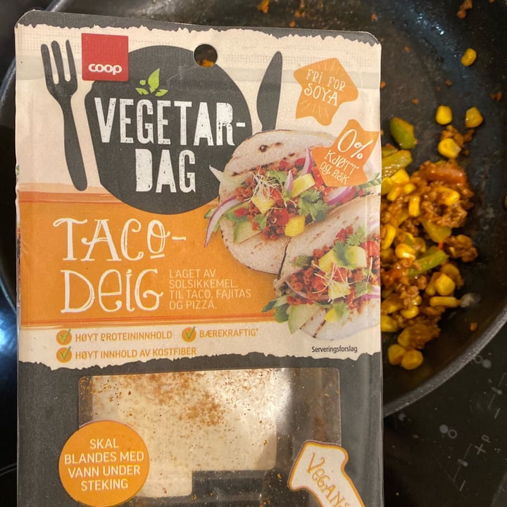 review photo of Vegetar bag Taco deig shared by @martina-leif on 30 Mar 2022 - review