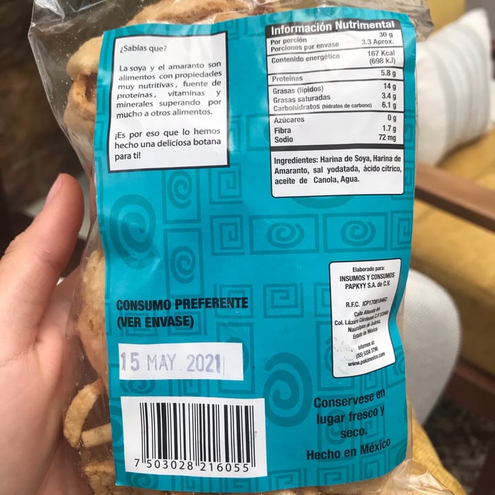 photo of Paki Chicharrón De Soya Y Amaranto Natural shared by @crostina on  29 Mar 2021 - review