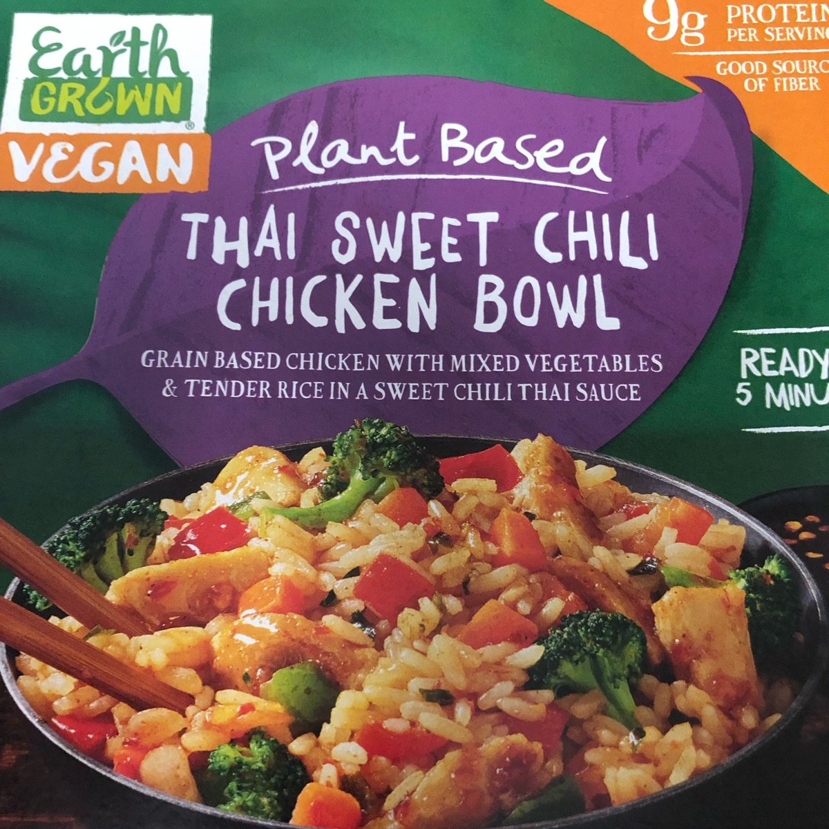 Earth Grown plant based thai sweet chili chicken bowl Reviews abillion