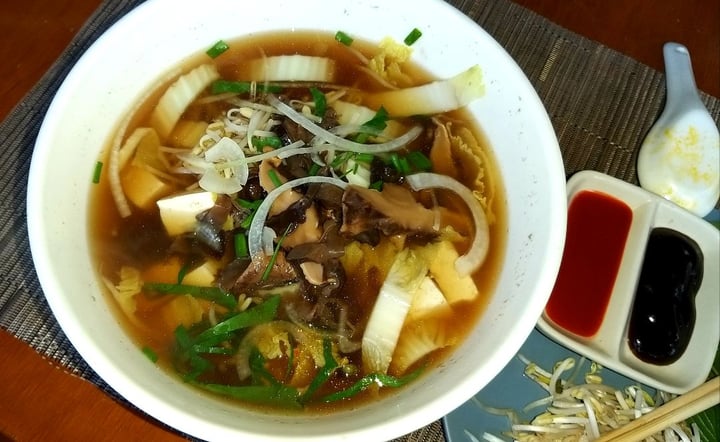photo of Nhà Em Vietnamese Cuisine Vegetarian Vietnamese Pho Noodles shared by @187nat on  20 Dec 2019 - review