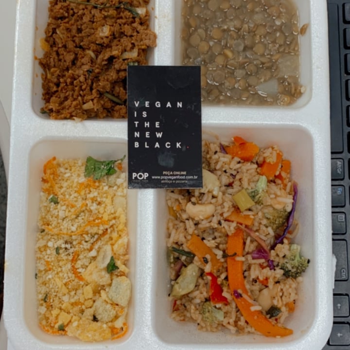 photo of Pop Vegan Food Almoço shared by @marciapinheiro on  07 Oct 2021 - review