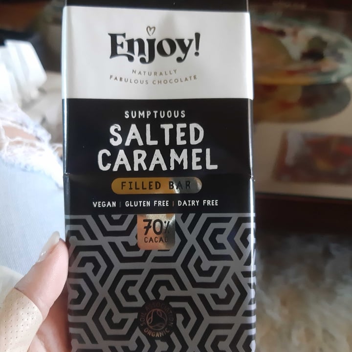 photo of Enjoy! Sumptuous Salted Caramel filled bar shared by @stefania5 on  19 May 2021 - review