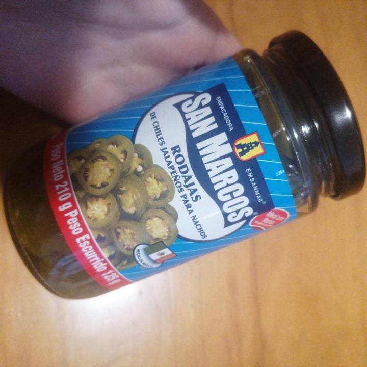 review photo of San Marcos Rodajas de chiles jalapeños shared by @lauraporteiro on 09 Feb 2021 - review