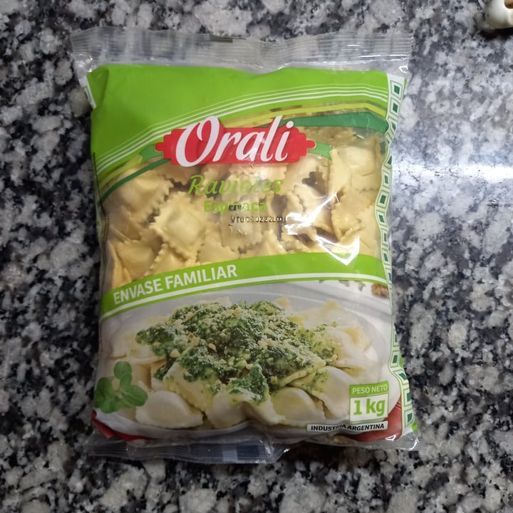 photo of Orali Ravioles de Espinaca envase Familiar shared by @emalopez on  09 Jan 2022 - review