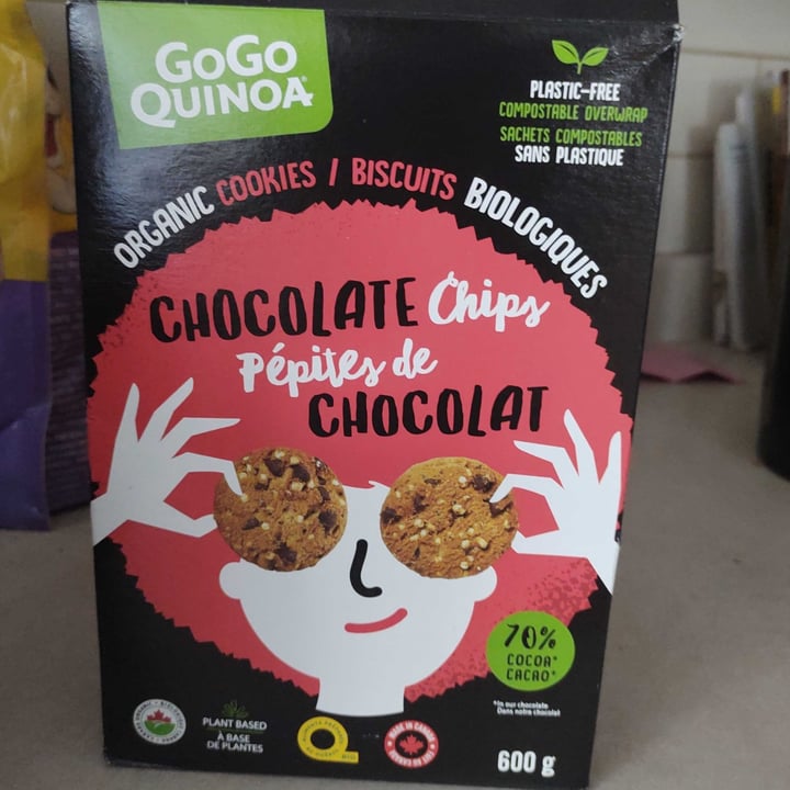 GoGo Quinoa GoGo Quinoa Chocolate Chips Organic Cookies Review abillion