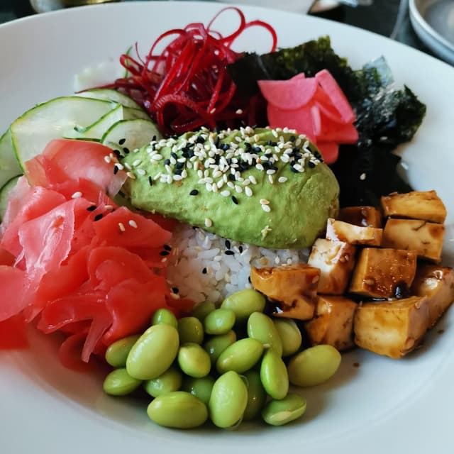 Photo of the dish “Vegan Poke Bowl”