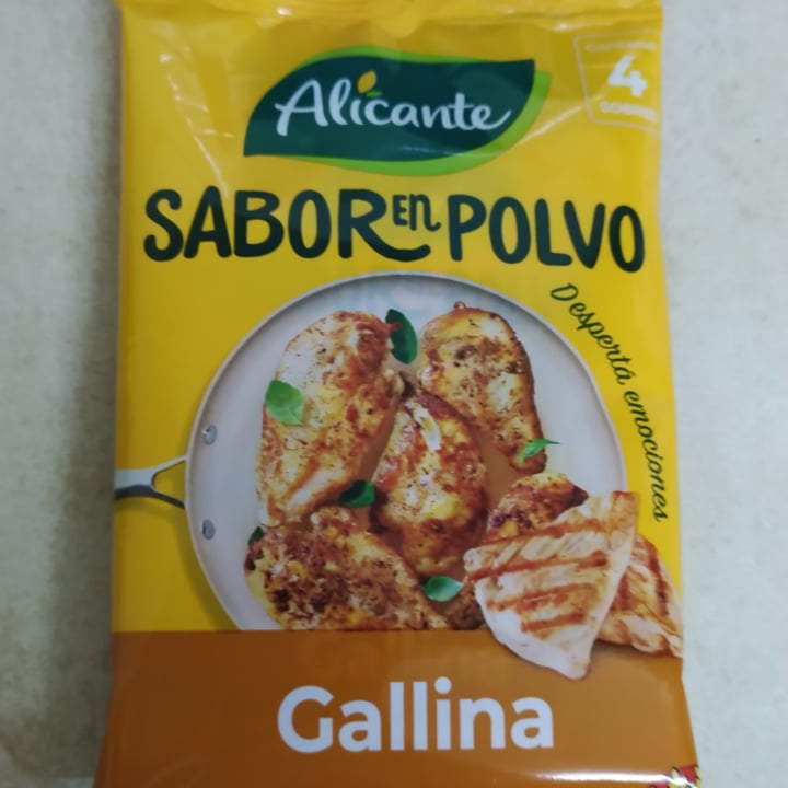 review photo of Alicante Gallina saborizante en polvo shared by @veganoporaccidente on 16 Sep 2021 - review