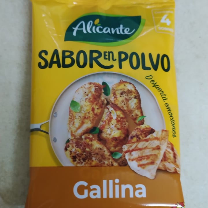 photo of Alicante Gallina saborizante en polvo shared by @veganoporaccidente on  16 Sep 2021 - review