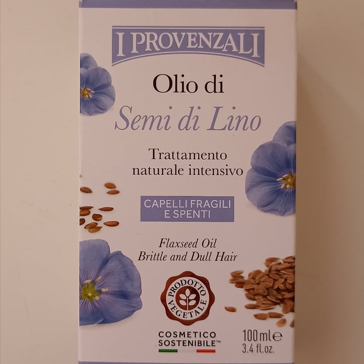 photo of I Provenzali Olio di semi di lino per capelli shared by @marybass on  29 Jun 2022 - review
