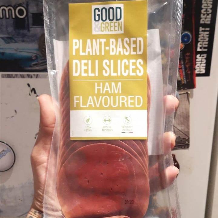 photo of Good & Green Plant Based Deli Slices Smoked Ham Flavoured shared by @olatzhp on  22 Jan 2020 - review