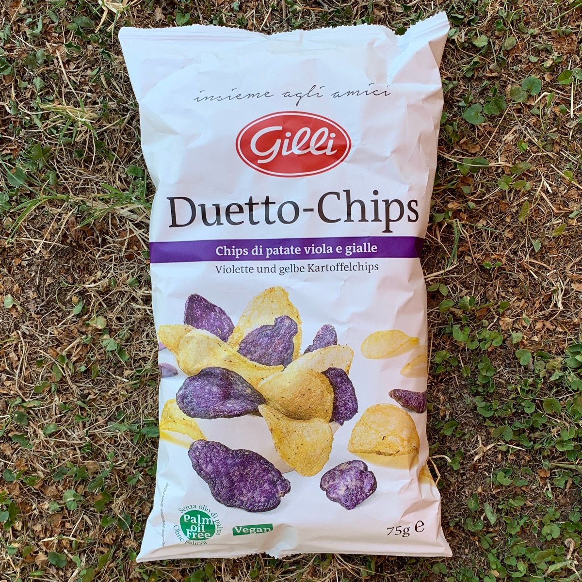 Gilli Duetto-Chips Chips di patate viola e gialle Reviews