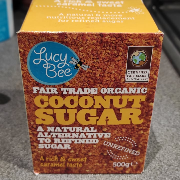 photo of Lucy Bee Fair Trade Organic Coconut Sugar shared by @tuscanvegan on  14 Nov 2021 - review