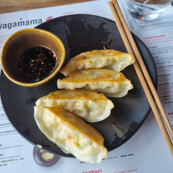 review photo of Wagamama Veggie Dumplings shared by @alr on 25 Nov 2021 - review