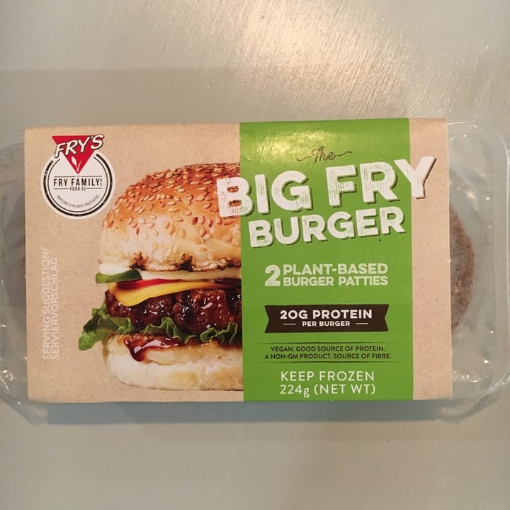 photo of Fry's Family Food The Big Fry Burger shared by @mailidyer on  29 Mar 2020 - review