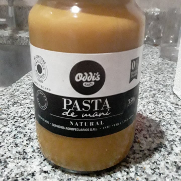 photo of Oddi’s nuts Pasta De Maní shared by @belencardozo on  19 Jul 2020 - review
