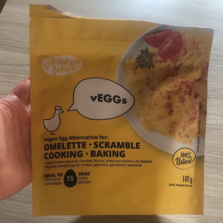 photo of Cultured Foods Vegan Egg Alternative For Omelette, Scramble, Cooking, Baking shared by @stella72 on  19 Jul 2022 - review