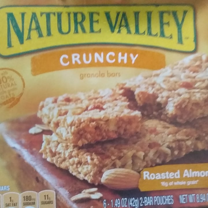 review photo of Nature Valley Crunchy Roasted Almond Granola Bars shared by @beehatter on 20 May 2020 - review