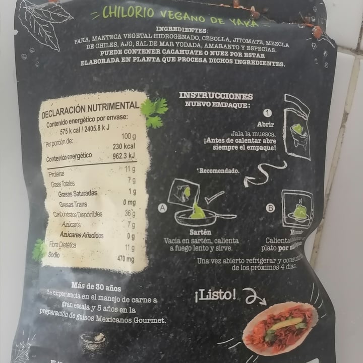 photo of Cocina de piedra Chilorio Vegano de Yaka shared by @peetricorr on  13 Feb 2022 - review