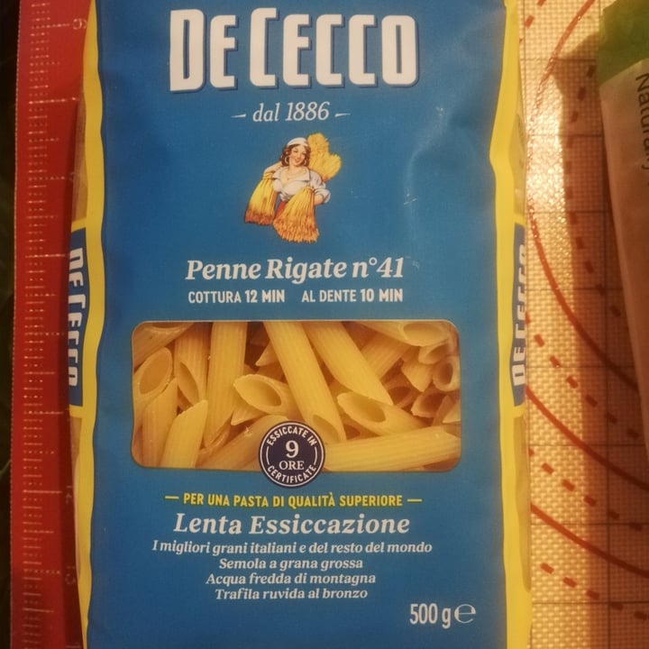photo of De cecco Penne Rigate shared by @giuliaco92 on  31 Mar 2022 - review