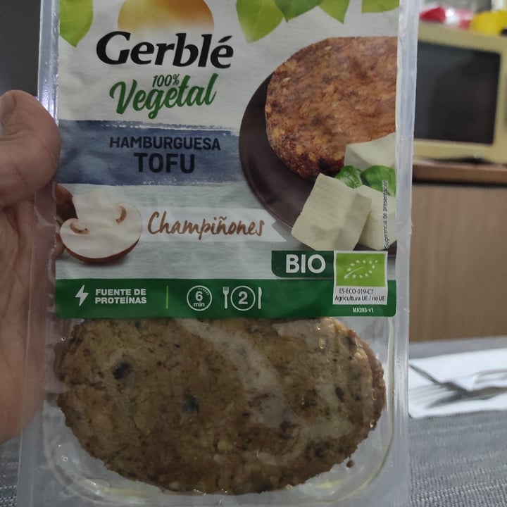 photo of Gerblé Hamburguesa de setas shared by @petra0902 on  03 Sep 2021 - review