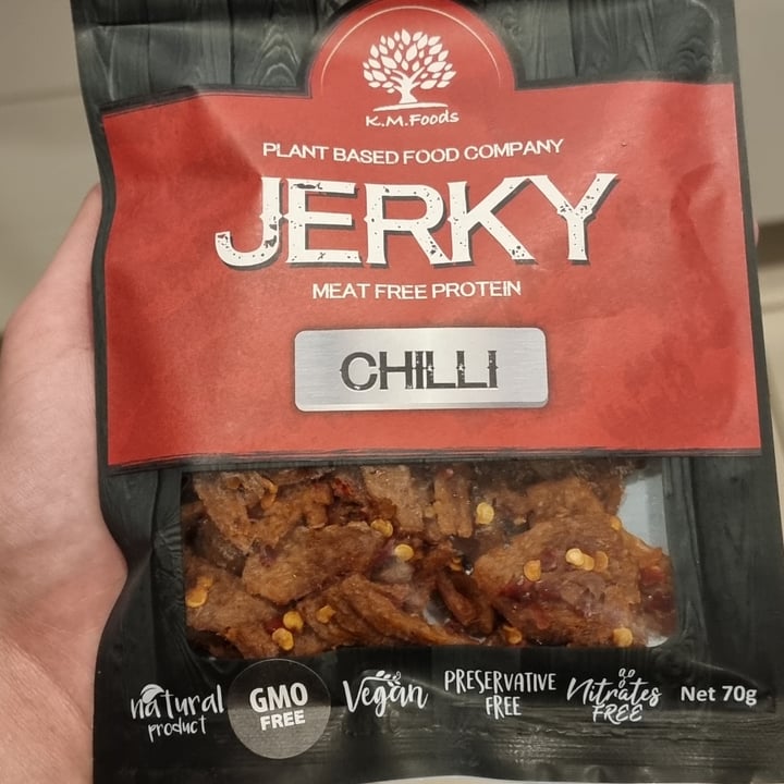photo of K.M. Foods Chilli Jerky shared by @tomruff on  12 Sep 2021 - review