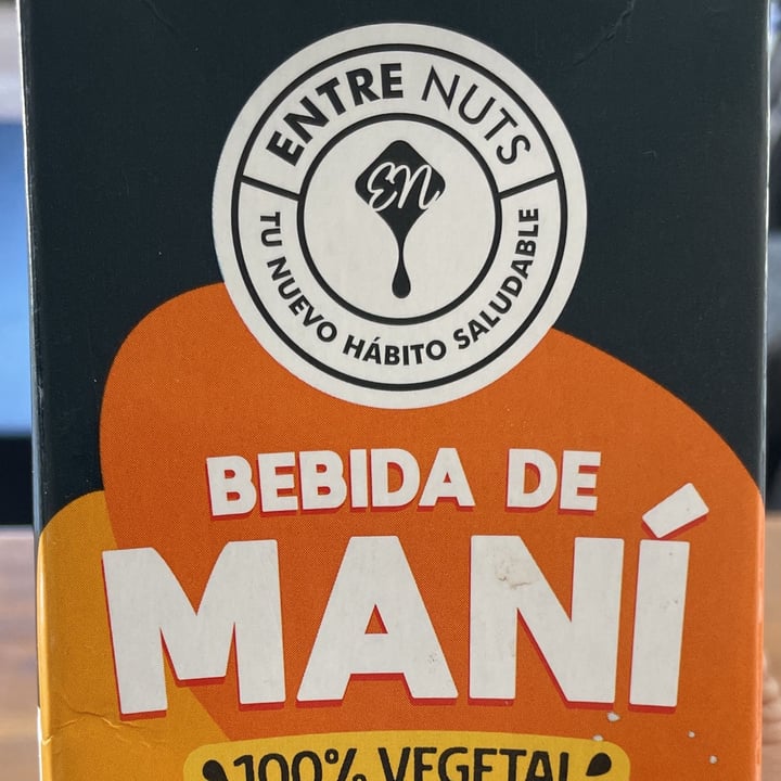 photo of EntreNuts Bebida de Maní Natural Sin Azúcar shared by @aleveganstraightedge on  14 Apr 2022 - review