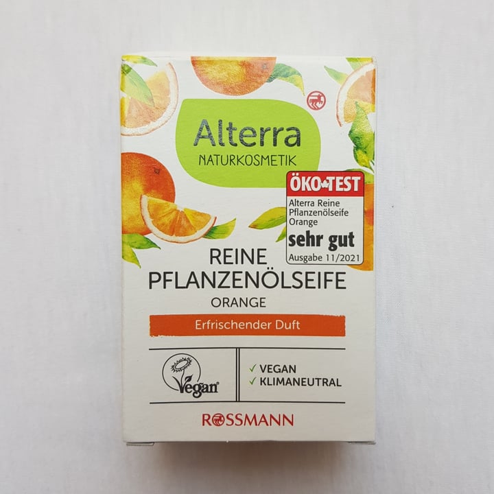 photo of Alterra reine pflanzenolseife Orange shared by @vegalexandra on  22 Oct 2022 - review