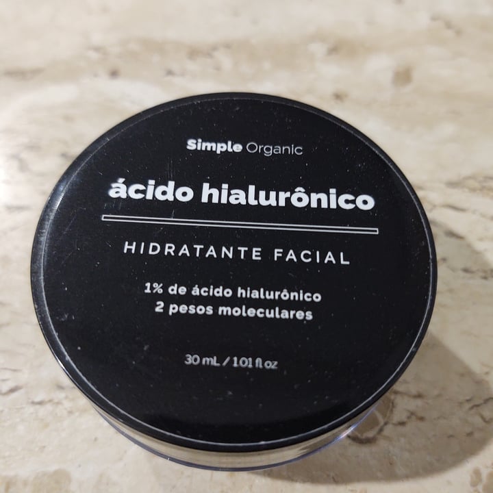review photo of Simple Organic Hidratante ácido hialurônico shared by @miguelandsofia2018 on 19 Apr 2022 - review
