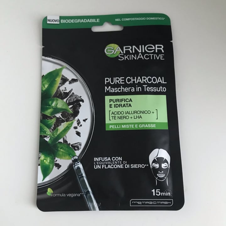 photo of Garnier Pure charcoal Maschera In Tessuto shared by @lauragri on  15 Sep 2022 - review