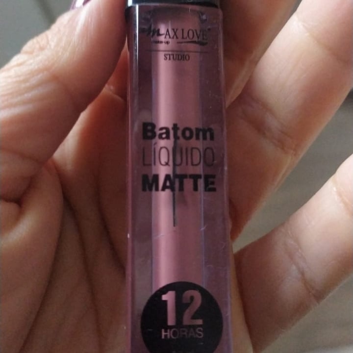 photo of Maxlove Batom líquido shared by @ddm on  19 Jun 2022 - review