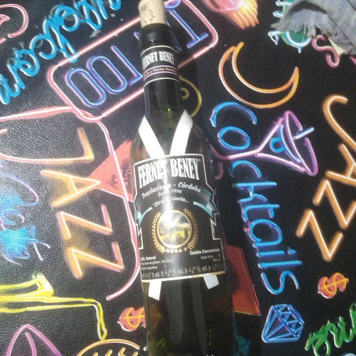 photo of Beney Productos Regionales Fernet Beney shared by @segway on  23 Nov 2020 - review