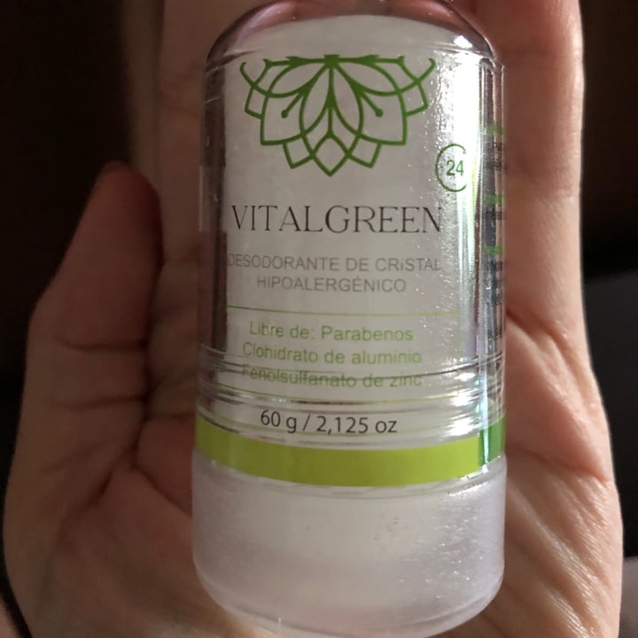 photo of Vitalgreen Desodorante De Cristal Hipoalergénico shared by @emiasoto on  05 Jul 2020 - review