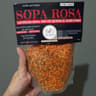 sopa rosa