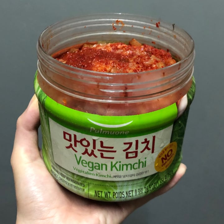 review photo of Pulmuone Vegan Kimchi shared by @isalee on 25 May 2021 - review