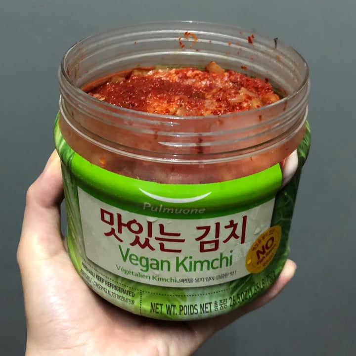 photo of Pulmuone Vegan Kimchi shared by @isalee on  25 May 2021 - review