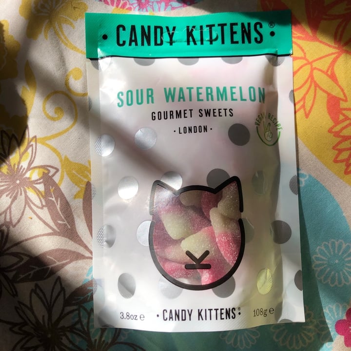 photo of Candy kittens Sour Watermelon shared by @southernveganupnorth on  17 Jun 2020 - review