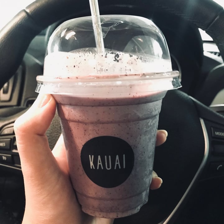 photo of KAUAI Sandton Peanut Butter Berry Smoothie shared by @annika-m on  12 Oct 2020 - review