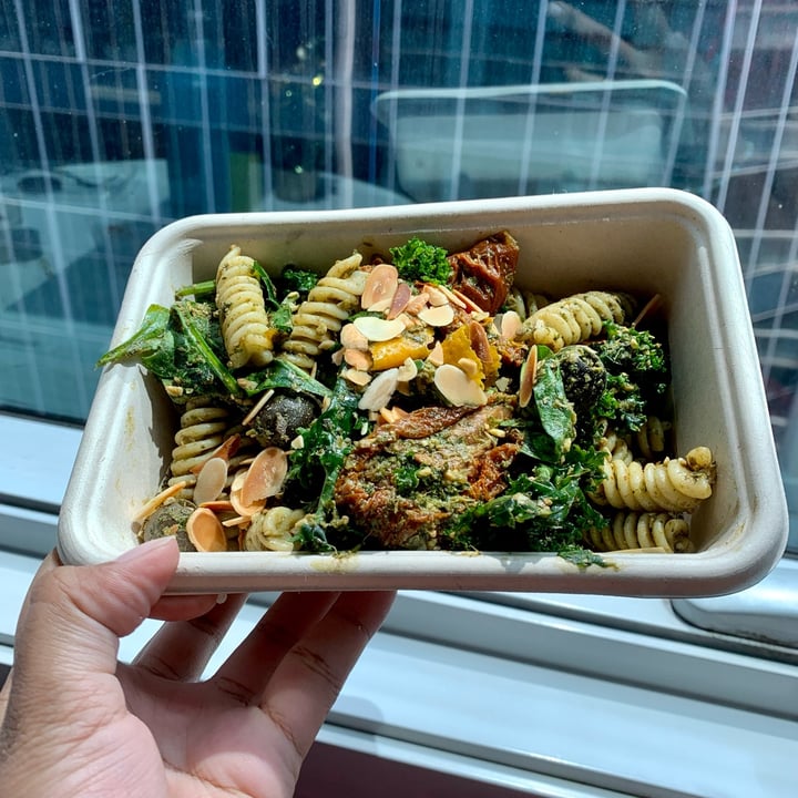 photo of The Whole Kitchen Kale Pesto Pasta Salad shared by @jashment on  29 Jan 2022 - review