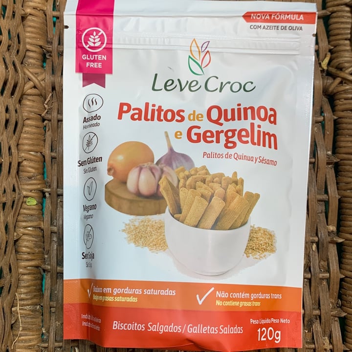 review photo of Leve croc palitos de quinoa e gergelim shared by @paulaneder on 15 Oct 2022 - review