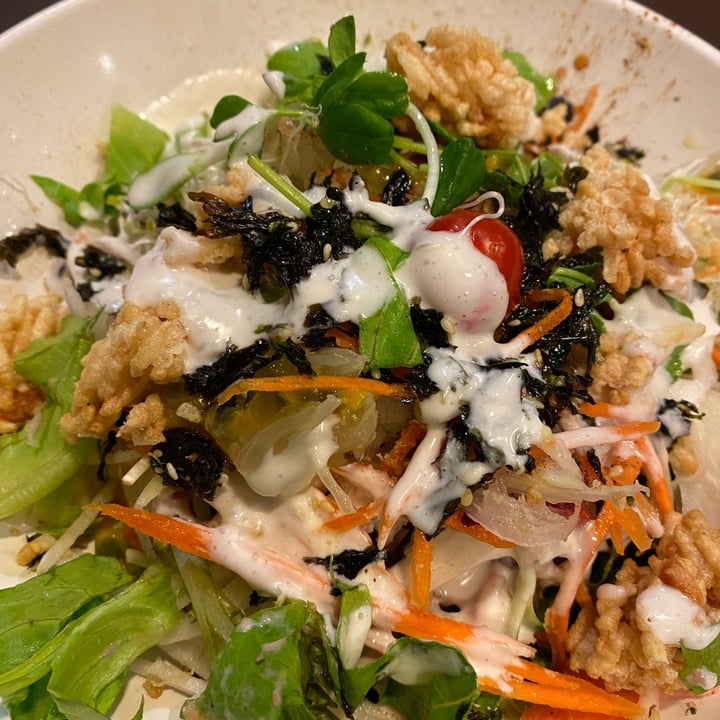 photo of New Green Pasture Cafe Charcoal Noodle Salad shared by @chefchrissy68 on  26 Mar 2022 - review