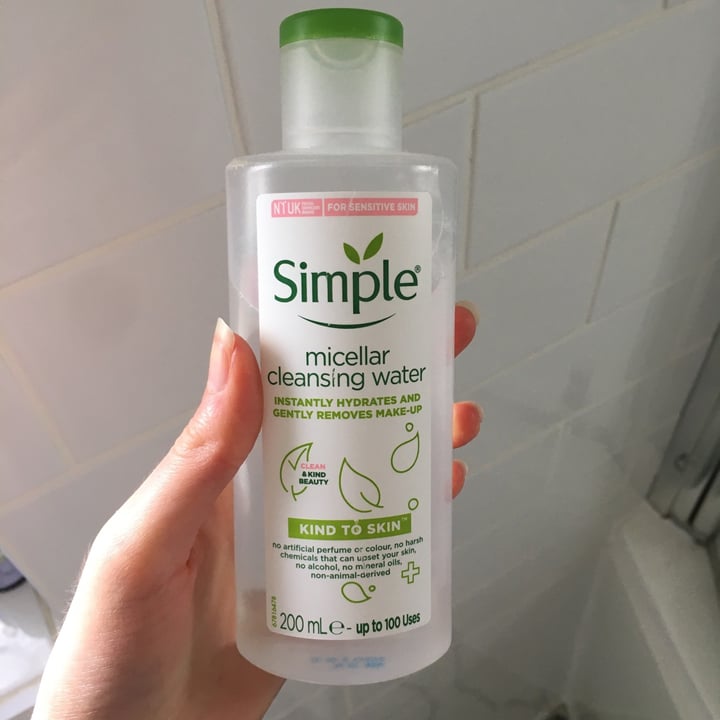 photo of Simple Micellar Cleansing Water shared by @cheapsoybean on  08 Sep 2020 - review