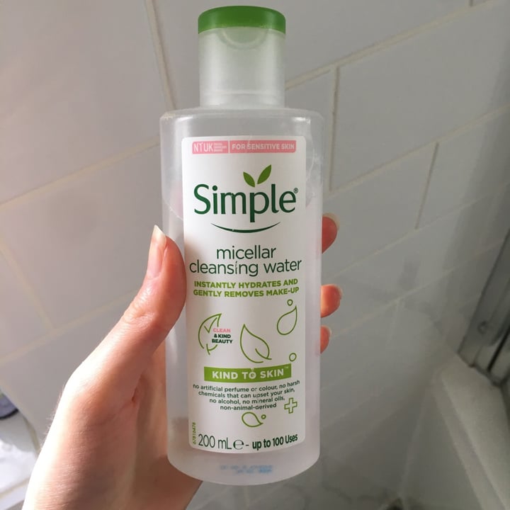 review photo of Simple Micellar Cleansing Water shared by @cheapsoybean on 08 Sep 2020 - review