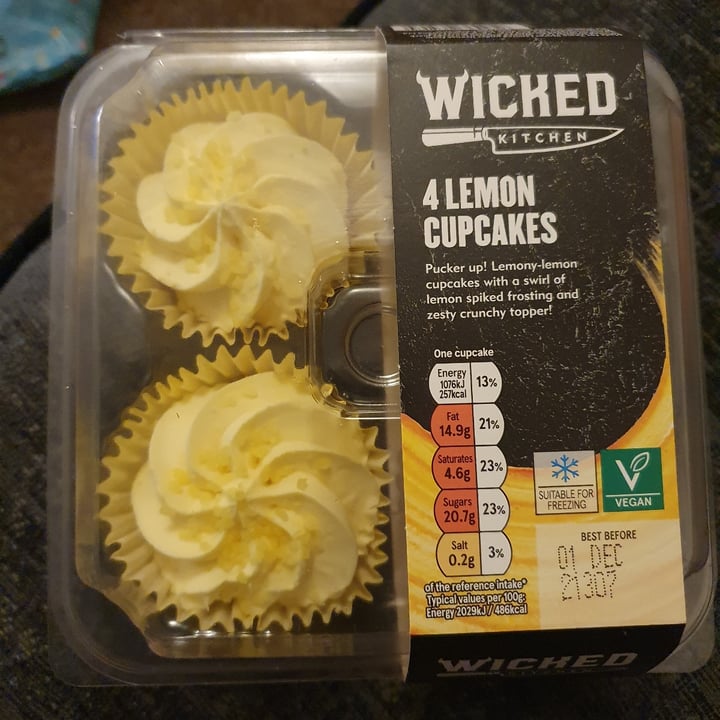photo of Wicked 4 Lemon cupcakes shared by @mrsanders93 on  30 Nov 2021 - review