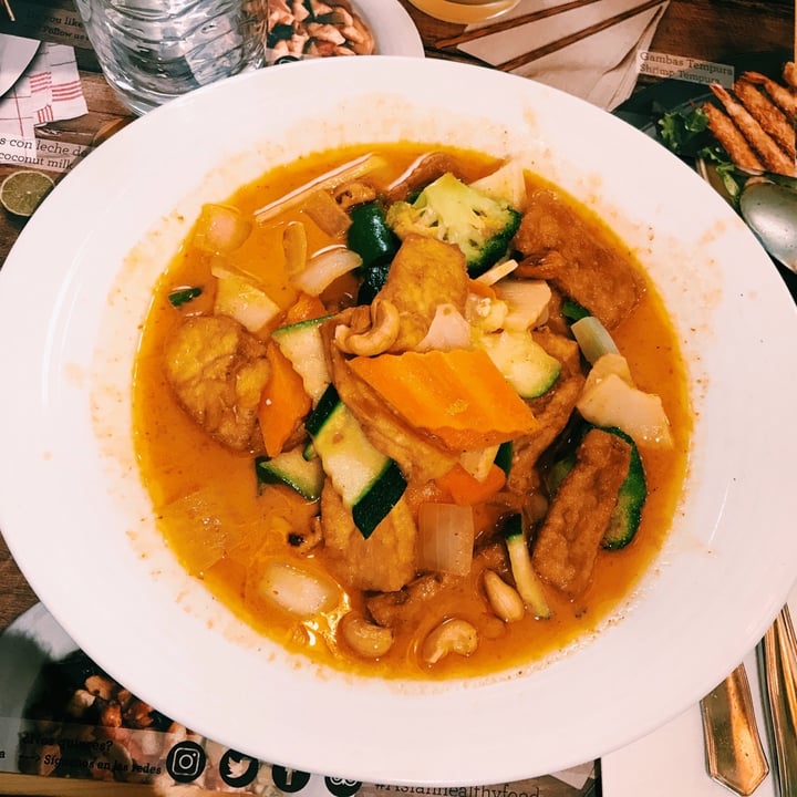 photo of Pure Cuisine Curry Rojo de Tofu shared by @theveganavocadito on  05 Mar 2020 - review