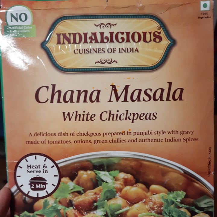 photo of Indialicious Chana Masala shared by @startingattheroots on  27 May 2021 - review