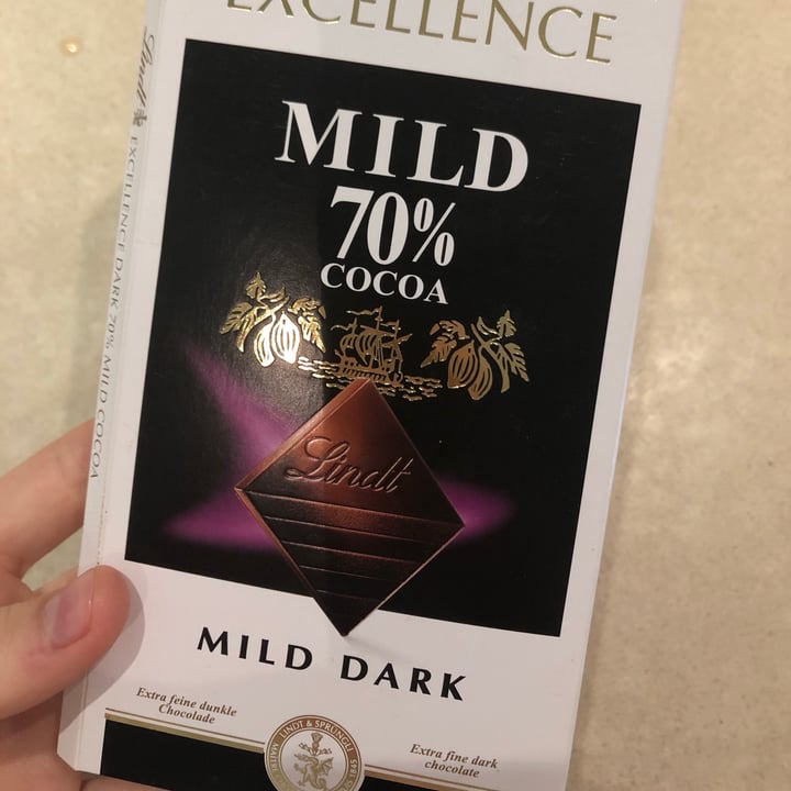 review photo of Lindt 70% Cocoa Mild Dark Chocolate Excellence shared by @jenmitchell on 22 Nov 2020 - review