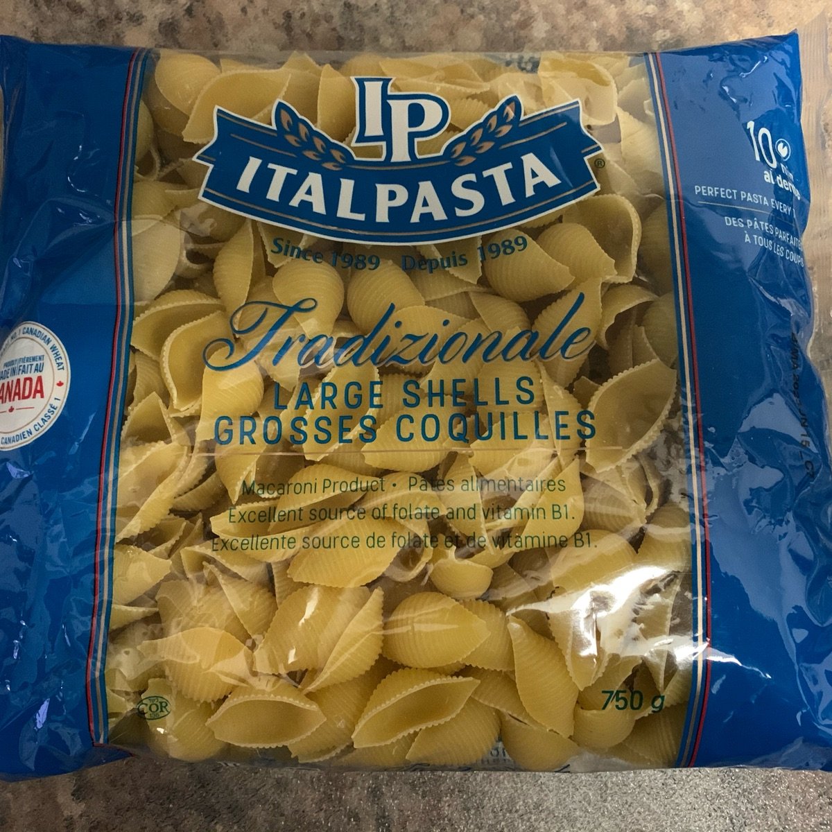 Tradizionale large shells from italpasta vegan product reviews