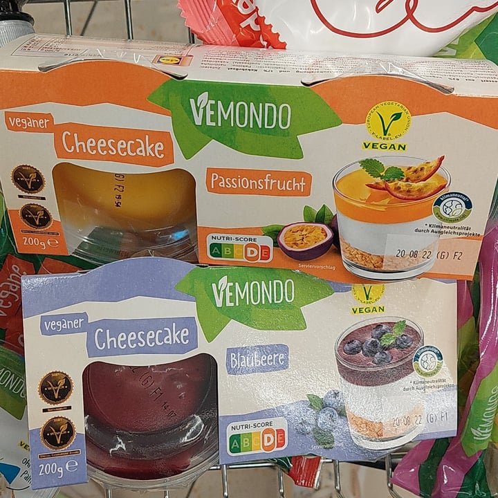 photo of Vemondo  Cheesecake Passionsfrucht shared by @marlena on  05 Oct 2022 - review